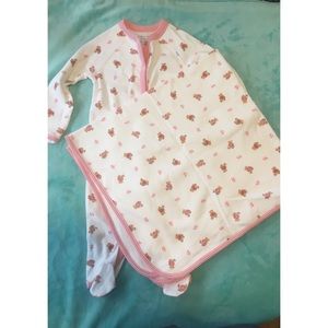 Ralph Lauren pajama and blanket gift set